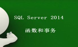 SQL Server 2014 函数和事务实战视频课程