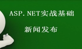 ASP.NET实战基础之新闻发布视频课程