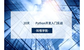 20天学习Python开发入门实战